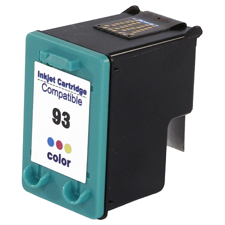 CARTUCHO DE TINTA COMPATÍVEL COM HP 93 COLORIDO MICROJET 10ML