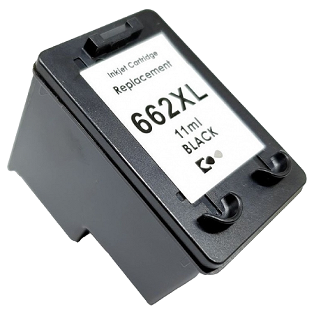 CARTUCHO DE TINTA COMPATÍVEL COM HP 662XL PRETO MICROJET 11ML