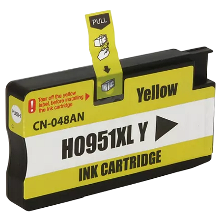CARTUCHO DE TINTA COMPATÍVEL COM HP 951XL AMARELO 20ML
