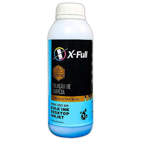SOLUÇÃO DE LIMPEZA TIPO FORTE SL A ULTRA BLUE X-FULL 1L