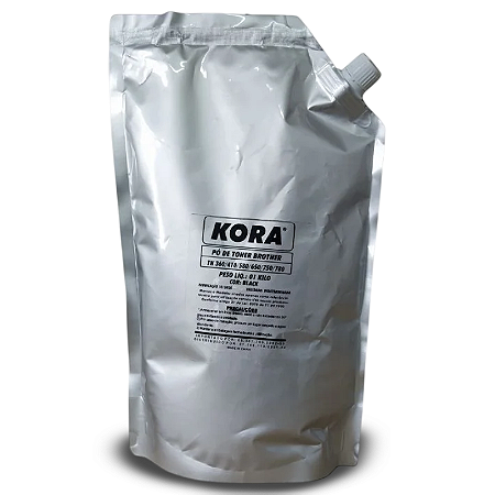 REFIL DE PÓ COMPATÍVEL BROTHER TN360 TN410 TN580 TN650 TN750 TN780 KORA 1KG