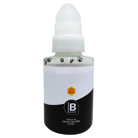 TINTA COMPATÍVEL CANON GL190 CORANTE PRETO KORA 135ML