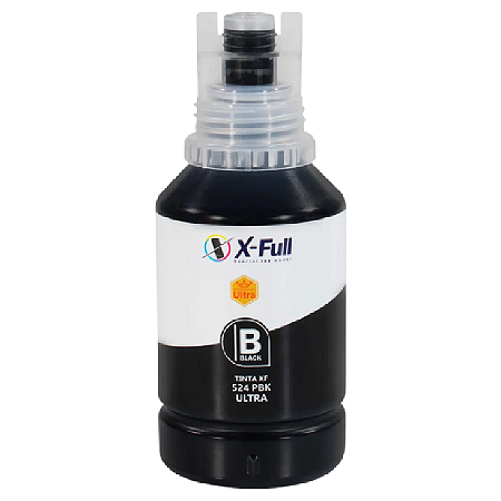 TINTA COMPATÍVEL EPSON T524 CORANTE PRETO X-FULL 127ML