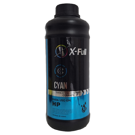 TINTA COMPATÍVEL HP PRO 8100 8600 CORANTE CIANO X-FULL 1L