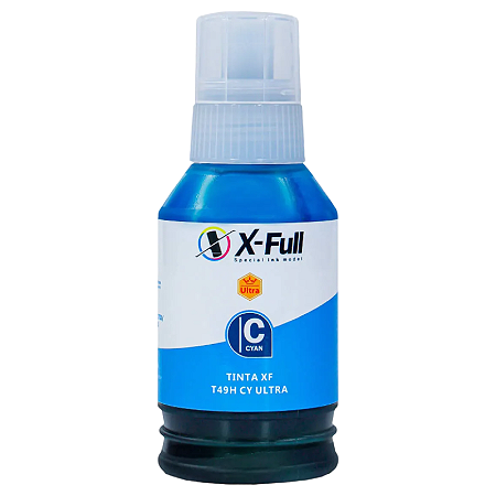 TINTA COMPATÍVEL EPSON T49H CORANTE CIANO X-FULL 140ML