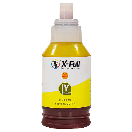 TINTA COMPATÍVEL EPSON T49H CORANTE AMARELO X-FULL 140ML