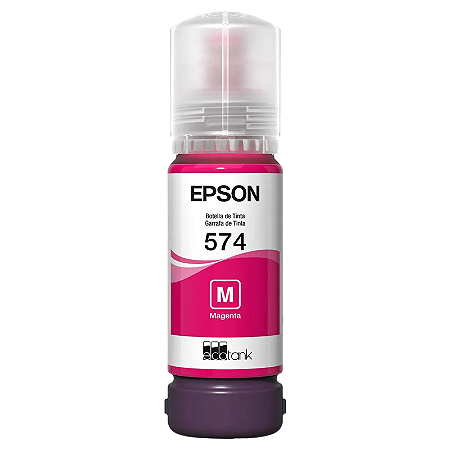 TINTA ORIGINAL EPSON T574 L8050 CORANTE MAGENTA 70ML