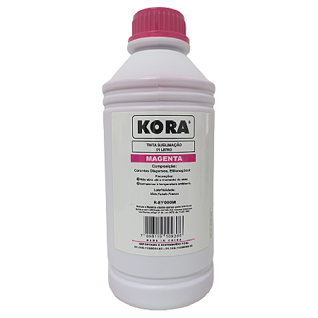 TINTA COMPATÍVEL EPSON UNIVERSAL SUBLIMÁTICA MAGENTA KORA 1L