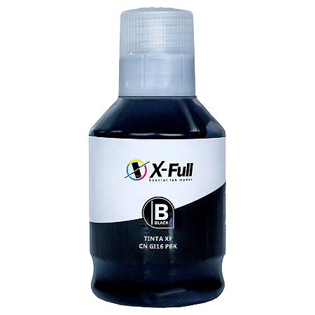 TINTA COMPATÍVEL CANON GL16 PIGMENTADA PRETO X-FULL 170ML