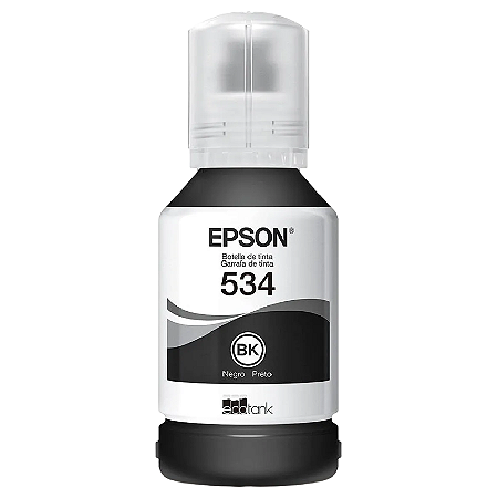 TINTA ORIGINAL EPSON T534 PIGMENTADA PRETO 120ML