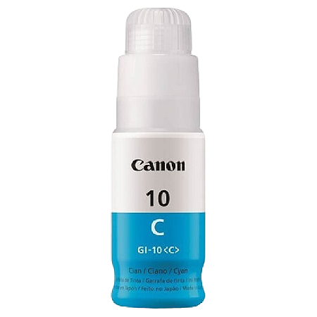 TINTA ORIGINAL CANON GL10 CORANTE CIANO 70ML