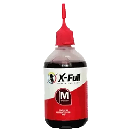 TINTA COMPATÍVEL UNIVERSAL CORANTE MAGENTA X-FULL 100ML
