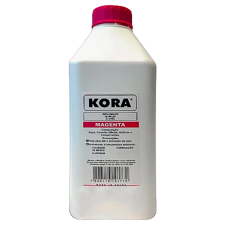 TINTA COMPATÍVEL HP UNIVERSAL CORANTE MAGENTA KORA 1L