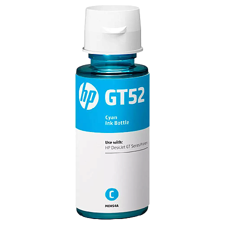 TINTA ORIGINAL HP GT52 CORANTE CIANO 70ML