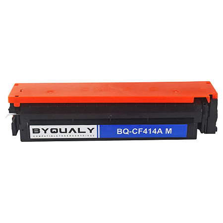 TONER COMPATÍVEL HP CF414A SEM CHIP MAGENTA BYQUALY 2.1K