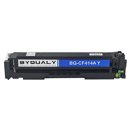 TONER COMPATÍVEL HP CF414A COM CHIP AMARELO BYQUALY 2.4K