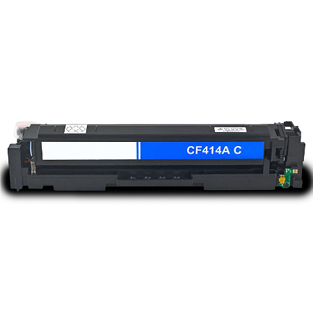 TONER COMPATÍVEL HP CF414A COM CHIP CIANO BYQUALY 2.4K