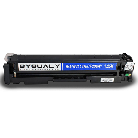 TONER COMPATÍVEL HP CF206A W2112A AMARELO BYQUALY 1.2K