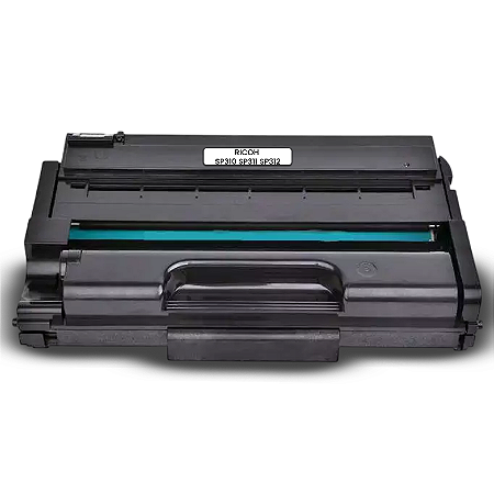 TONER COMPATÍVEL RICOH SP310 SP311 SP312 PRETO PREMIUM 6.4K