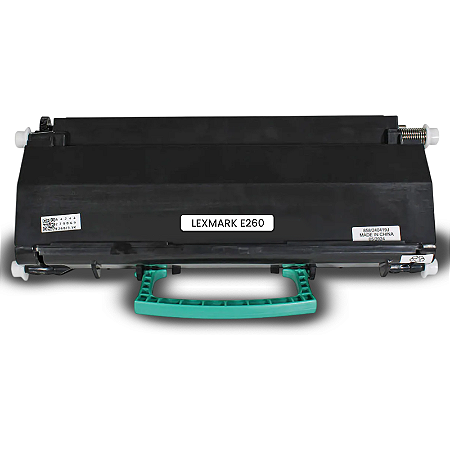 TONER COMPATÍVEL LEXMARK E260 PRETO PREMIUM 3.5K