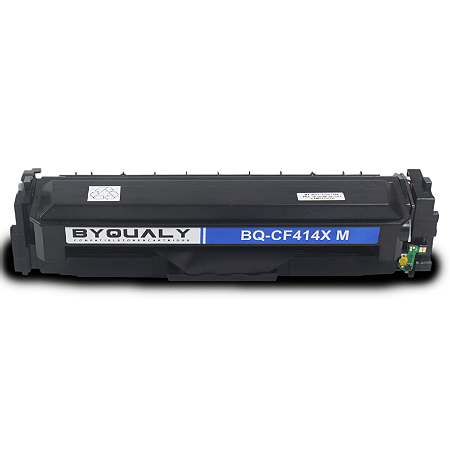 TONER COMPATÍVEL HP CF414X COM CHIP MAGENTA BYQUALY 6K