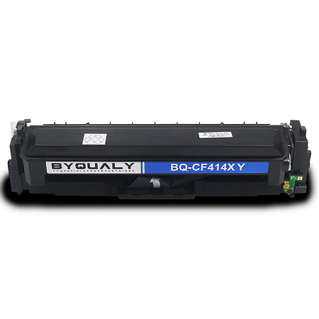 TONER COMPATÍVEL HP CF414X COM CHIP AMARELO BYQUALY 6K