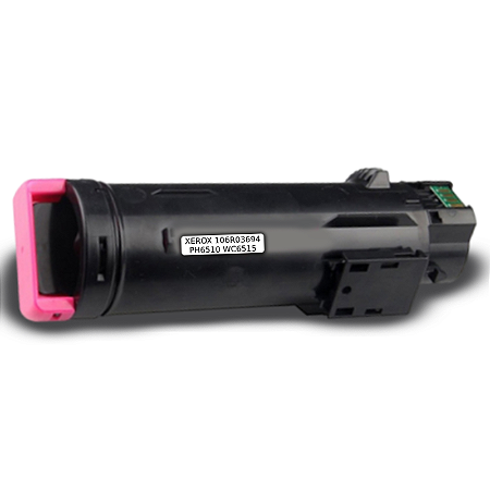 TONER COMPATÍVEL XEROX PH6510 WC6515 106R03694 MAGENTA 2.4K