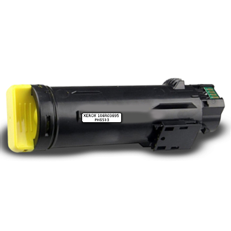 TONER COMPATÍVEL XEROX PH6510 106R03695 AMARELO PREMIUM 2.4K