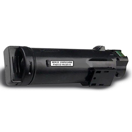 TONER COMPATÍVEL XEROX PH6510 WC6515 106R03488 PRETO 5.5K