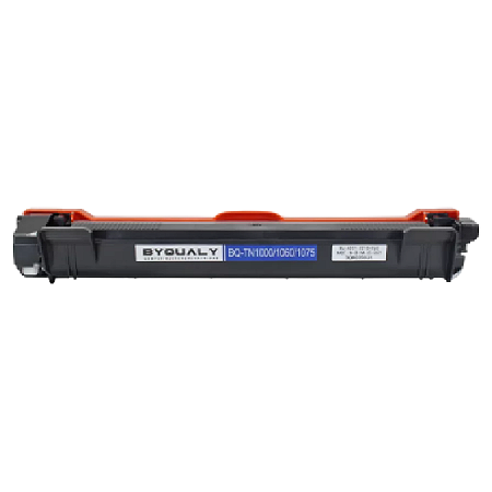 TONER COMPATÍVEL BROTHER TN1000 TN1060 TN1075 PRETO BYQUALY 1K