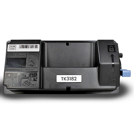 TONER COMPATÍVEL KYOCERA TK3182 PRETO PREMIUM 21K