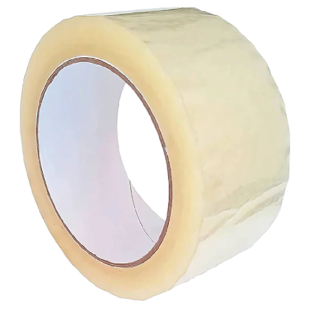 FITA ADESIVA TRANSPARENTE 45MM X 45M PARA EMBALAGEM