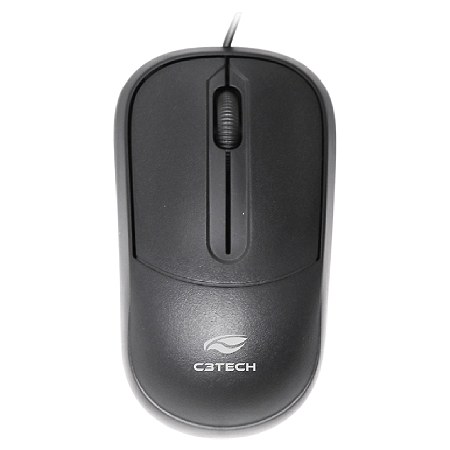 MOUSE OPTICO USB CABO 1.1M MS-35BK C3TECH