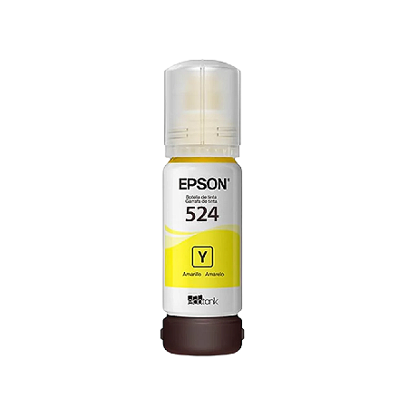 TINTA ORIGINAL EPSON T524 PIGMENTADA AMARELO 70ML