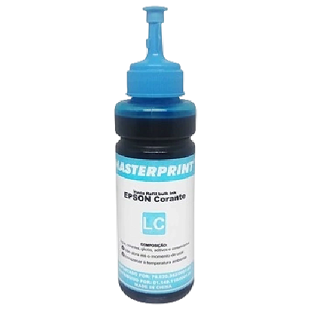 TINTA COMPATÍVEL EPSON T664 T673 CORANTE CIANO LIGTH MASTERPRINT 100ML