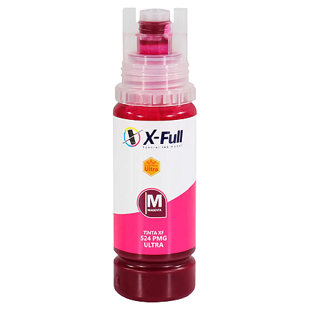TINTA COMPATIVEL EPSON T524 PIGMENTADA MAGENTA X-FULL 70ML