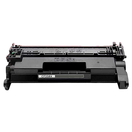 TONER COMPATÍVEL HP CF258X COM CHIP PRETO BYQUALY 10K