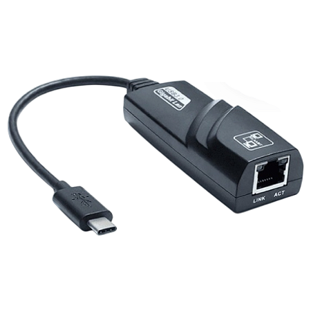ADAPTADOR DE REDE RJ45/F 10/100MBPS PARA TIPO-C/M KP-AD102 KNUP