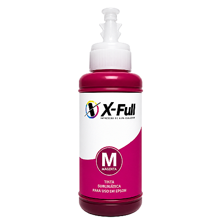 TINTA COMPATÍVEL EPSON UNIVERSAL SUBLIMÁTICA MAGENTA X-FULL 100ML