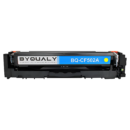 TONER COMPATÍVEL HP CF400A CF500A UNIVERSAL AMARELO BYQUALY 1.4K