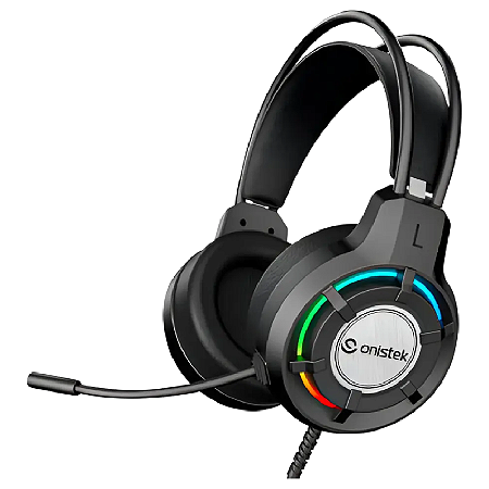 HEADSET GAMER RGB COM FIO ONISTEK ON-FN637