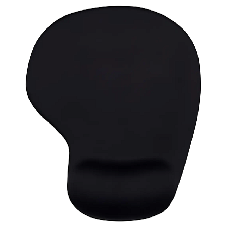 MOUSE PAD KROSS 22.8X19.2CM COM APOIO EM GEL KE-CBS0109 PRETO