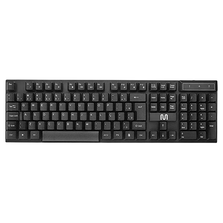 TECLADO SEM FIO MULTIMÍDIA SLIM TS100 TC299 MULTILASER