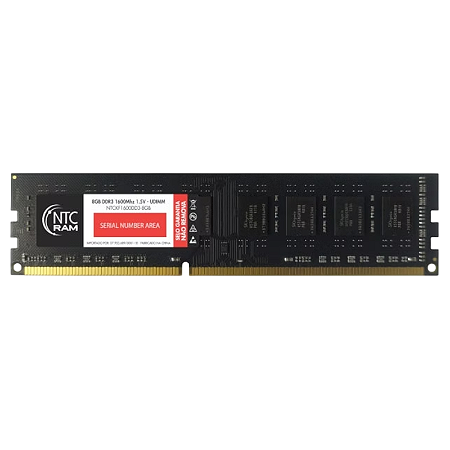 MEMÓRIA RAM NTC 8GB DDR3 1600MHZ DESKTOP NTCKF1600DD3-8GB