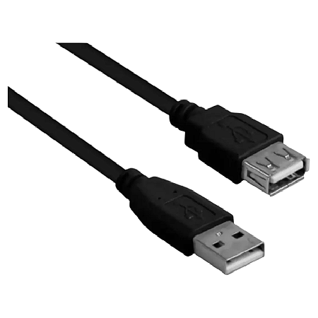 CABO EXTENSOR USB MACHO PARA USB FEMEA 1.5M A'GOLD WX-54