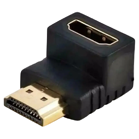 ADAPTADOR HDMI M PARA HDMI F 90° LOTUS 22564