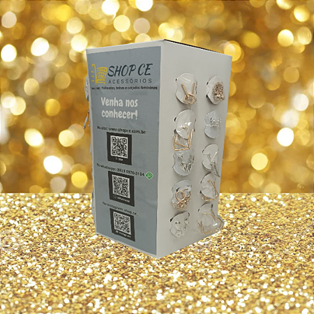 Expositor de brincos para bancada