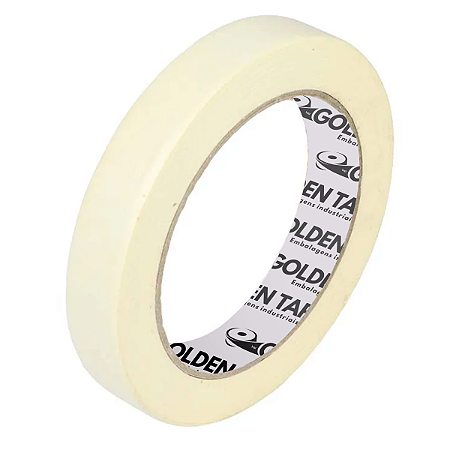 Kit 72 Fitas Crepe 18mm x 45m Creme Full Tape