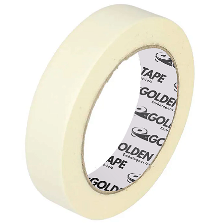 Kit 60 Fitas Crepe 24mm x 45m Creme Full Tape