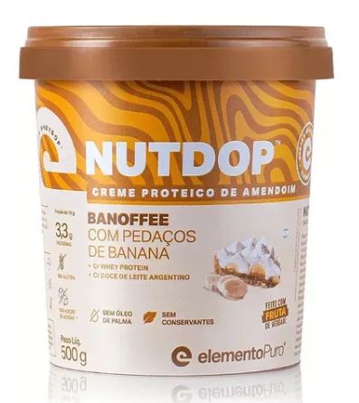 NUTDOP CREME DE AMENDOIM ELEMENTO PURO